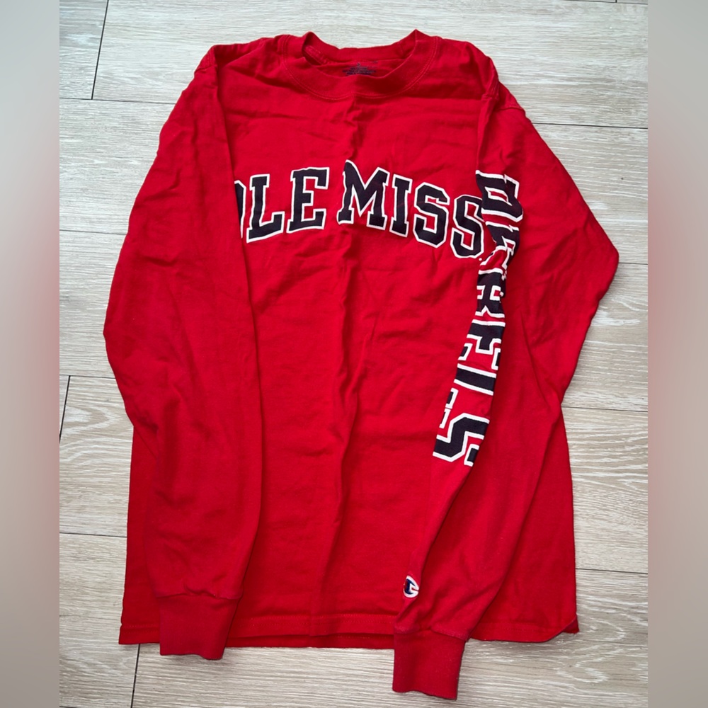 Ole Miss Long Sleeve Tshirt